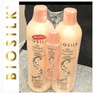 BiosilkSilk Therapy Irresistible Value Size Shampoo, Conditioner, & Serum Set